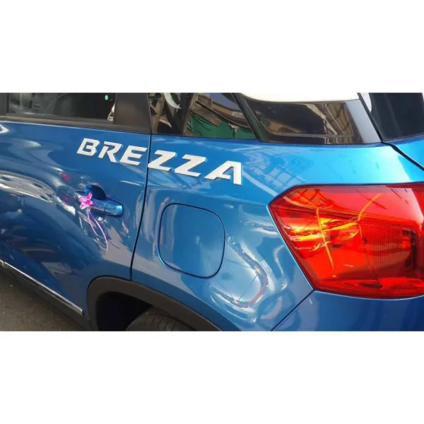 Car Logo 3D Letter Stickers Emblem For Maruti Vitara Brezza Car Logo 3D Letter Stickers Emblem For Maruti Vitara Brezza
