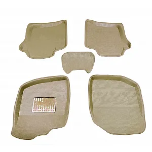 Leathride Texured 3D Car Floor Mats For Micra / Pulse / Sunny