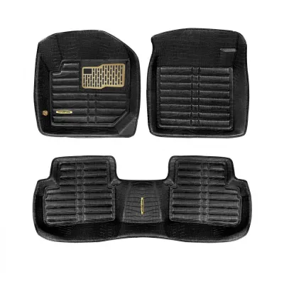 Mahindra Scorpio Luxury 5D Car Floor Mats - Set Of 3
