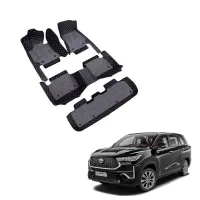 Toyota Innova Hycross 2023 Onwards 7D Car Foot Mat -  Set Of 4
