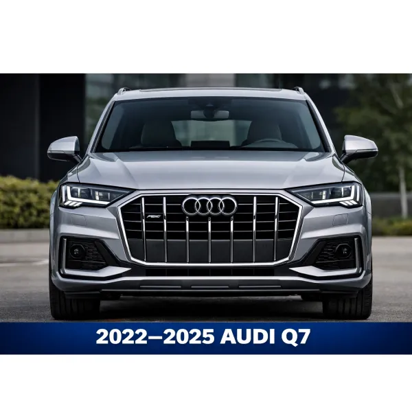 Carhatke 9D Luxury Car Foot Mats for Audi Q7 2022-2025