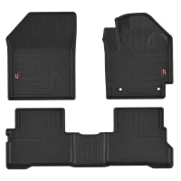 GFX Tata Punch 2021 Onwards Custom Fit LLM LifeLong TPV Mats  - Set Of 3 Pcs.