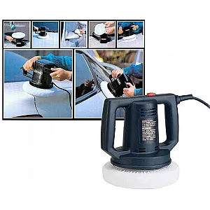 Coido 6016 Heavy Duty Professional AC Car Polisher - Black Color