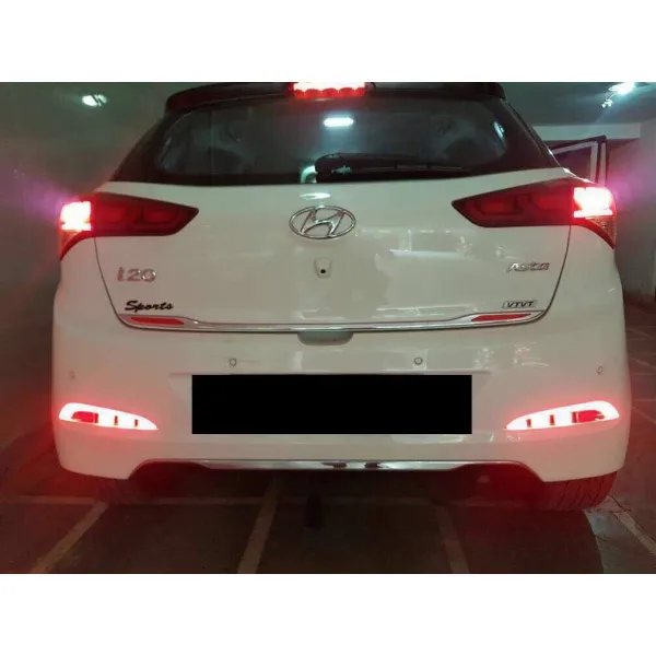 Hyundai i20 Elite 2014-2018 Bumper LED Reflector Lights (Set of 2Pcs.)