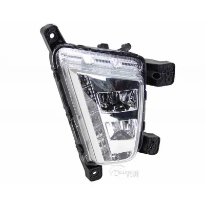 Hyundai Creta 2015-2018 Front LED DRL Daytime Running Light with Fog Lamp (Set of 2Pcs.) Hyundai Creta 2015-2018 Front LED DRL Daytime Running Light with Fog Lamp (Set of 2Pcs.)