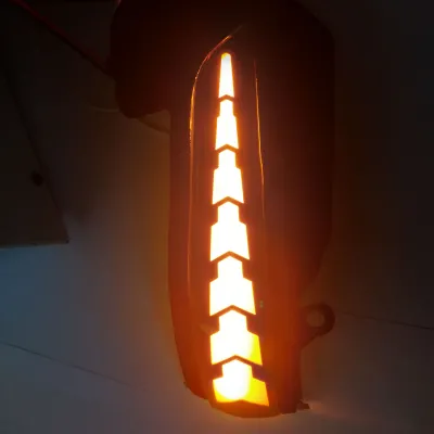 Toyota New Innova Crysta Facelift 2021 Matrix Style Turn Indicator For Side Mirror Set of 2