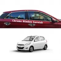 Hyundai I10 Old Full Window Chrome Garnish Trims