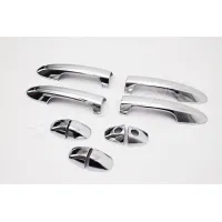Cnleague Jeep Compass 2017 Onwards Door Handle Chrome Garnish