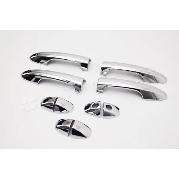 Cnleague Jeep Compass 2017 Onwards Door Handle Chrome Garnish