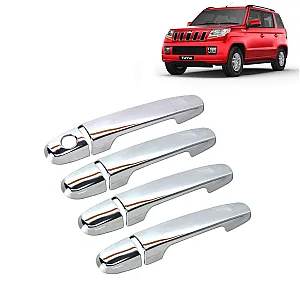 Cnleague Mahindra TUV 300 2015 Onwards Door Handle Chrome Garnish
