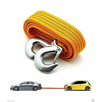 Carhatke Heavy Duty 3 Ton Capacity Nylon Towing Rope Cable For All Cars