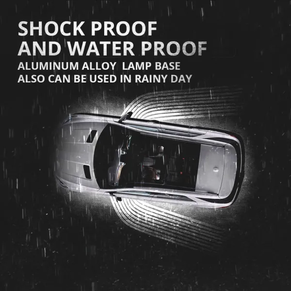 Premium Angel Wing  Welcome Shadow Door Light Projector Lamp for All Cars (Set of 2Pcs.)