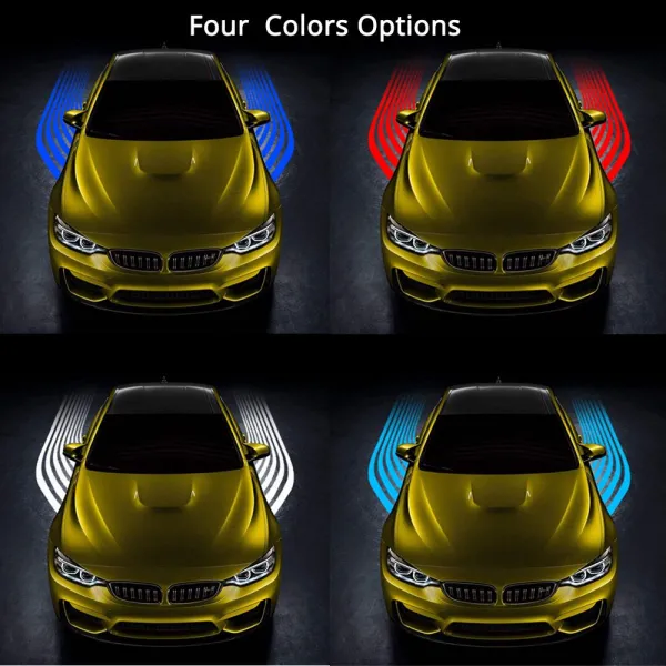 Premium Angel Wing  Welcome Shadow Door Light Projector Lamp for All Cars (Set of 2Pcs.)