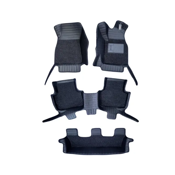 Carhatke 9D Luxury Car Foot Mats for Audi Q7 2022-2025