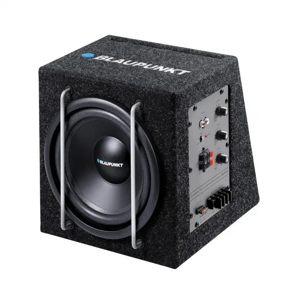 Blaupunkt GTB 8200A 8 Inch Active Car Subwoofer with Built-in Class-D Amplifier | 75W RMS | 200W Max Bass Tube