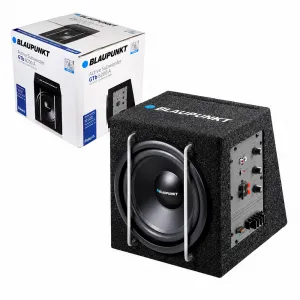 Blaupunkt GTB 8200A 8 Inch Active Car Subwoofer with Built-in Class-D Amplifier | 75W RMS | 200W Max Bass Tube