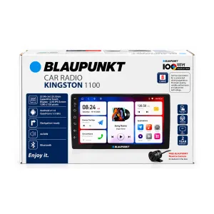 Blaupunkt Kingston 1100 - 9" Android Car Infotainment System with Wireless CarPlay and Android Auto