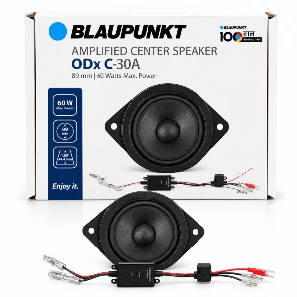 Blaupunkt ODx C-30A 3.5 Inch Amplified Centre Speaker for Car
