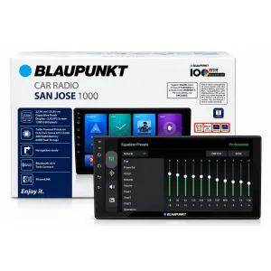 Blaupunkt San Jose 1000 9-Inch / 10.1-Inch Android Car Stereo | 4GB RAM + 64GB Storage | Android 13 | 16-Band EQ | 360° Camera Support