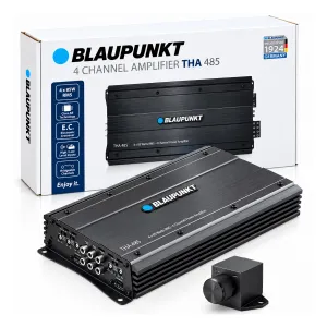 Blaupunkt THA 485 4 Channel Class A/B Car Amplifier 720W