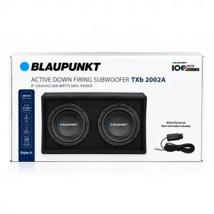 Blaupunkt TXb 2002A Active Down Firing Car Subwoofer