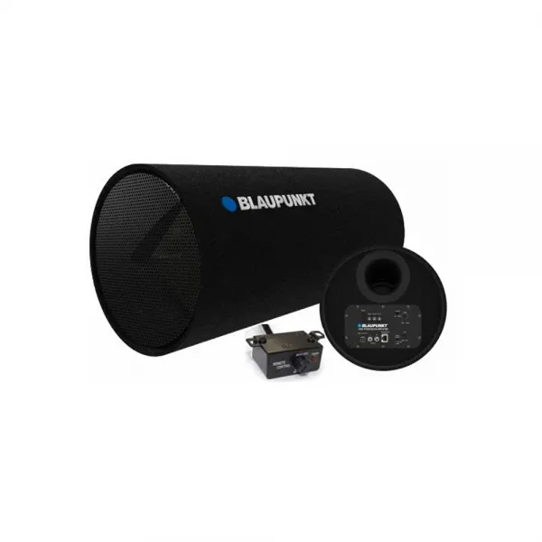 Blaupunkt TXT-10A 10 Inch Active Bass Tube Subwoofer with Built-in Class A/B Amplifier | 120W RMS | 600W Max Power