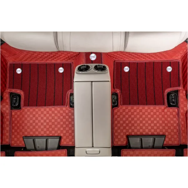 Luxury Florino Floor Mats for Audi A4 2016 Onwards - Wine Color Luxury Florino Floor Mats for Audi A4 2016 Onwards - Wine Color