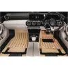 Luxury Florino Floor Mats for BMW 3 Series 2011-2019 - Beige Color