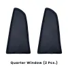 BMW X7 2020 Onwards Zipper Magnetic Window Sun Shades - 8 Pieces