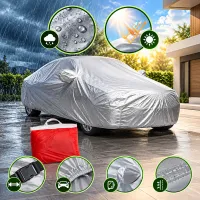 Waterproof Body Cover for Scorpio N, Scorpio, XUV 700, 7XO, XEV 9S, Harrier, New Safari, Hector, Hector Plus, C5 Aircross, XUV 500, Marazzo, Captiva, Old Innova