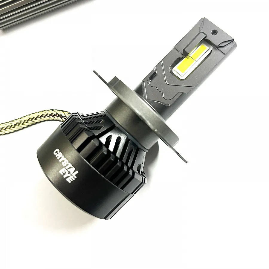 Crystal Eye 320W Car H7 LED Headlight Bulbs 6500K