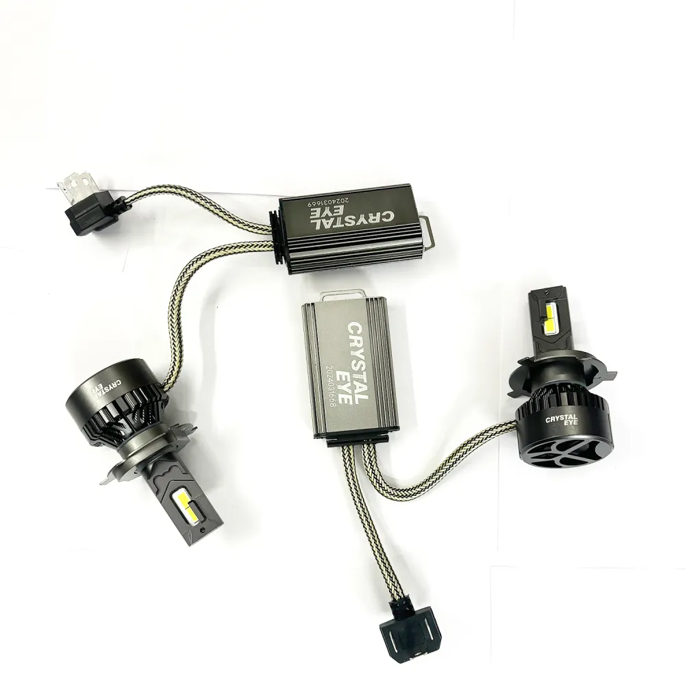 Crystal Eye 320W Car H19/H4 LED Headlight Bulbs 6500K