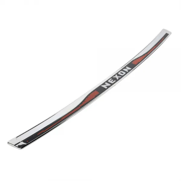 GFX Tata Nexon 2017 Onwards Rear Bumper Step Guard (Black Silver) GFX Tata Nexon 2017 Onwards Rear Bumper Step Guard (Black Silver)