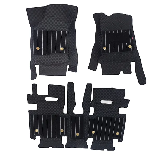 Black Luxury Florino Floor Mats for BYD Sealion 7 2025 Onwards