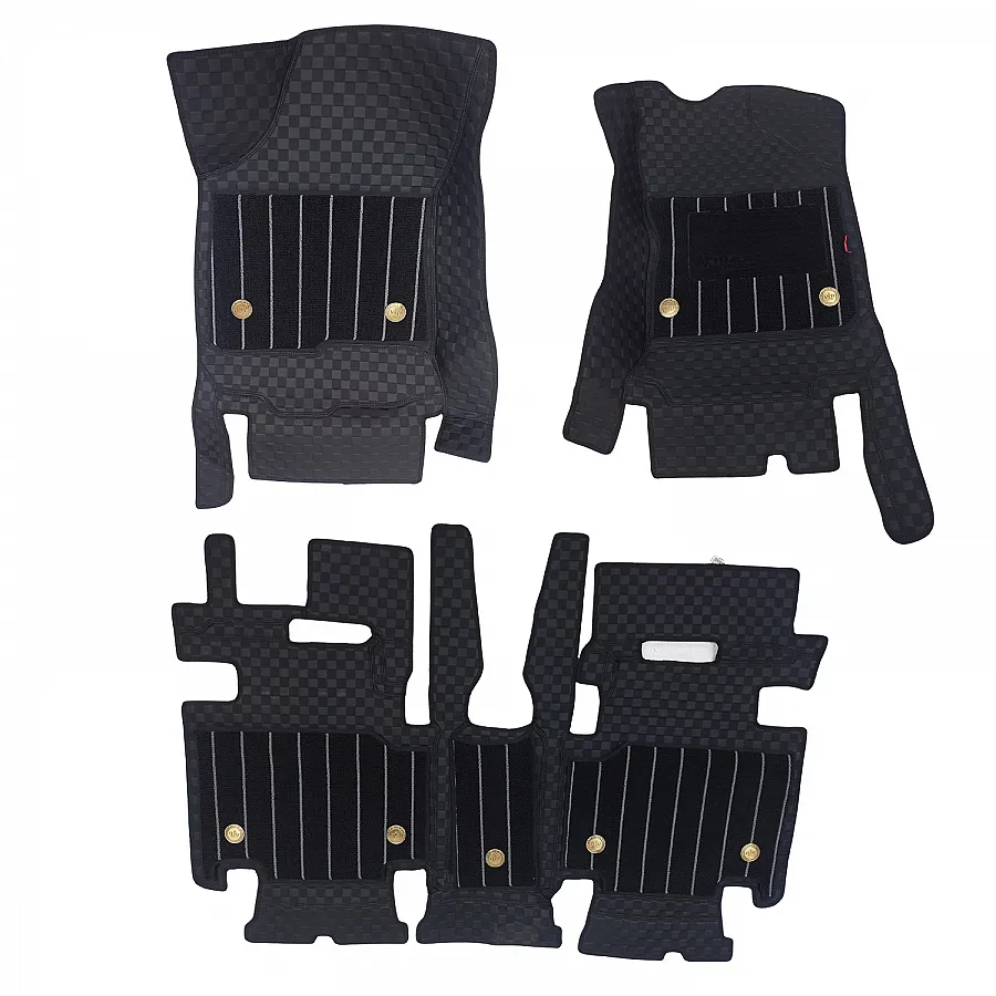 Black Luxury Florino Floor Mats for BYD Sealion 7 2025 Onwards
