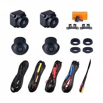 Carhatke 360 Camera for Car – 360 Degree Camera System for Car with Bird View Parking Camera