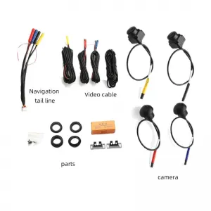 Carhatke 360 Camera for Car – 360 Degree Camera System for Car with Bird View Parking Camera