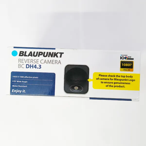 Blaupunkt BC DH4.3 Universal OE Fitment Type Rear Number Plate Camera with Full HD & Dynamic Guidelines Blaupunkt BC DH4.3 Universal OE Fitment Type Rear Number Plate Camera with Full HD & Dynamic Guidelines