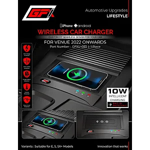 GFX Wireless Car Charger for Hyundai Venue 2019 Onwards