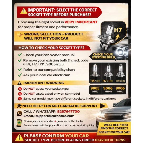 Carhatke 160W Tri Color LED Headlight Bulb for Car HB3/HB4/9005/9006 - Remote Control + Flasher