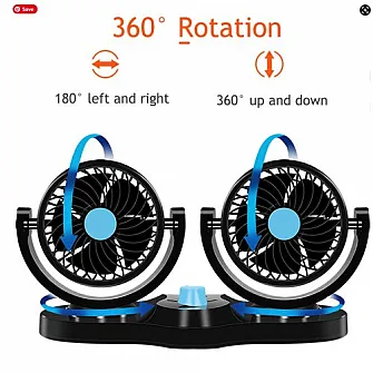 3R Double Rear View Wide Angle Blind Spot Butterfly Mirror