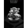 Solar Crystal Ball Metal Body Car Solar Power Rotating Air Freshener