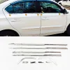 Honda Amaze 2018 Lower Window Chrome Garnish Trims (Set Of 10Pcs.)