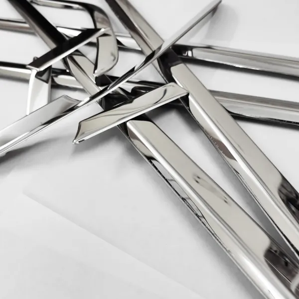 Honda Amaze 2018 Lower Window Chrome Garnish Trims (Set Of 10Pcs.)