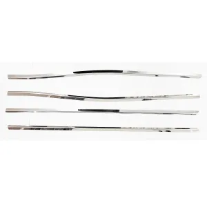 Honda Mobilio Lower Window Chrome Garnish Trims (Set Of 4Pcs.)