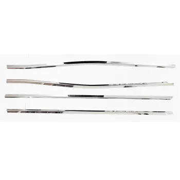 Honda Mobilio Lower Window Chrome Garnish Trims (Set Of 4Pcs.)