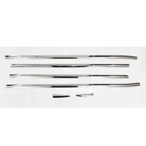 Hyundai Creta 2015-2018 Lower Window Chrome Garnish Trims (Set Of 6Pcs.)