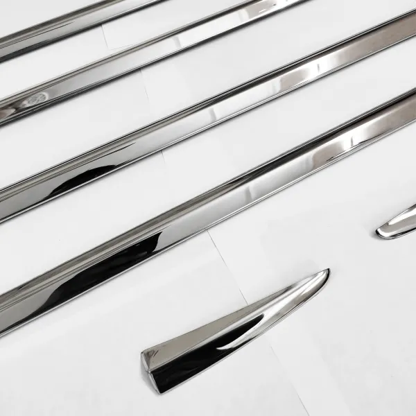 Hyundai Creta 2018-2020 Lower Window Chrome Garnish Trims (Set Of 6Pcs.)