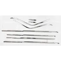 Maruti New Ertiga 2018-2020 Lower Window Chrome Garnish Trims (Set Of 8Pcs.)