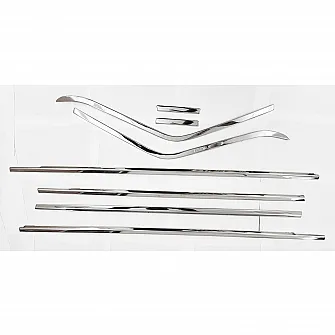 Cnleague Lower Window Chrome Garnish for Ertiga 2025, XL6 2025